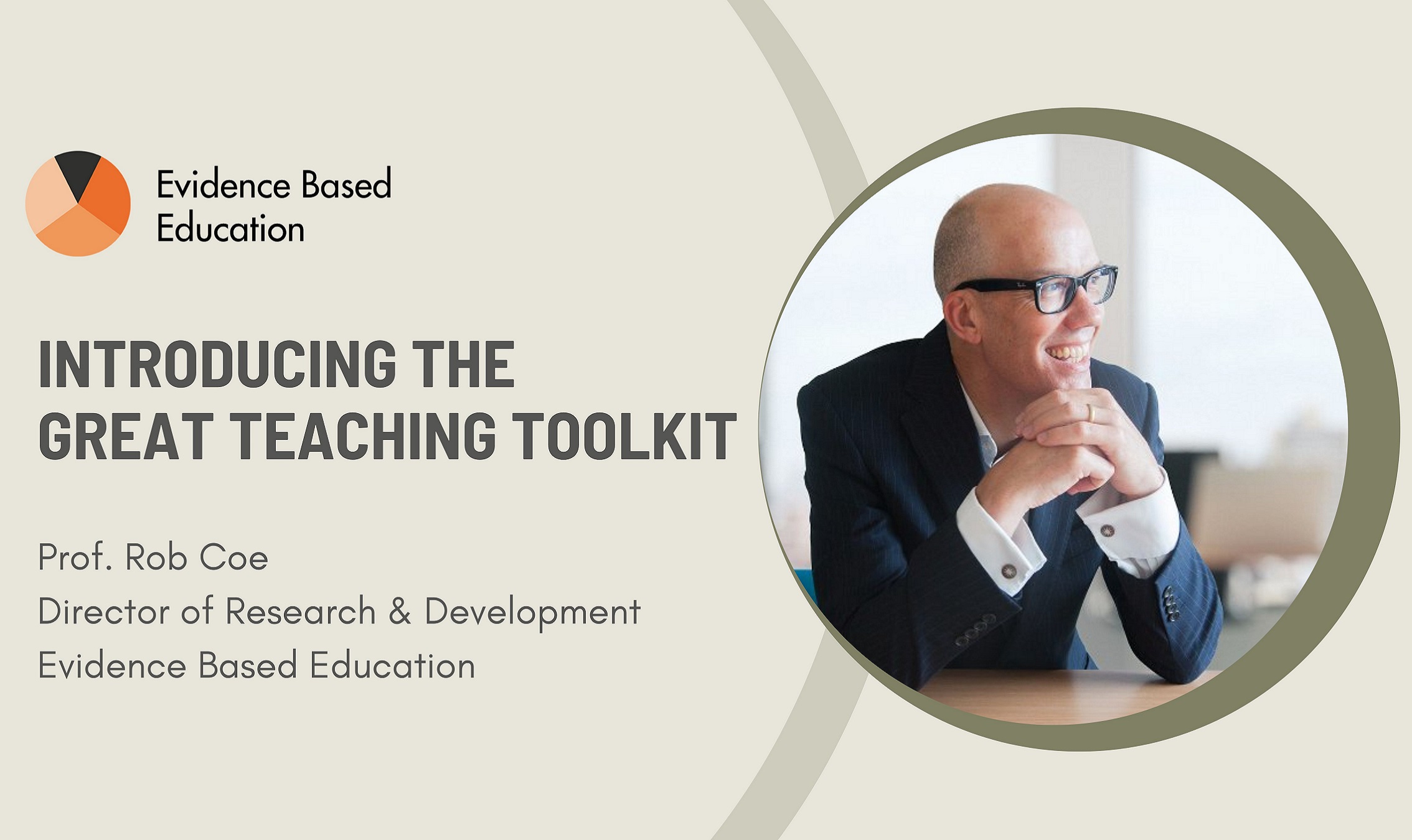 Introducing the Great Teaching Toolkit CA-E005